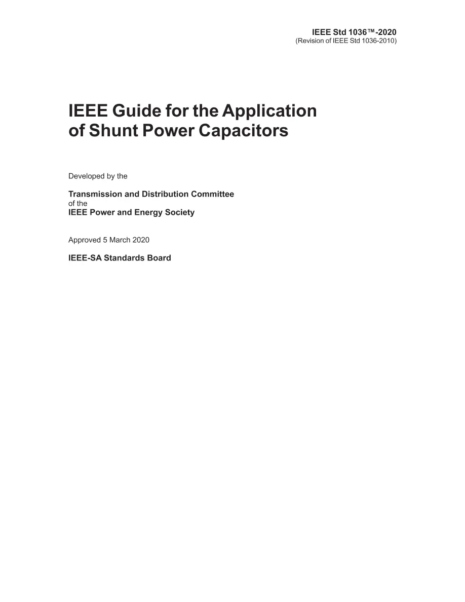 IEEE 1036-2020 pdf