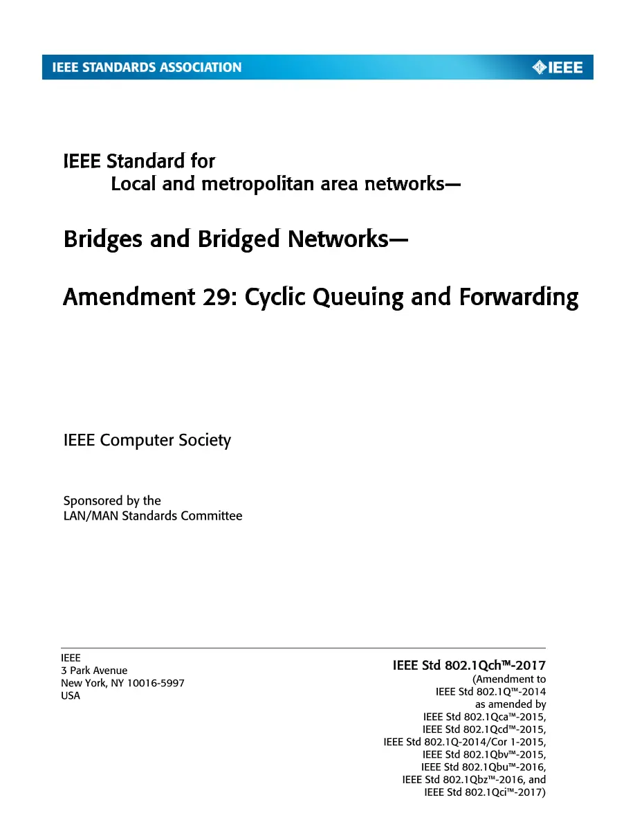 IEEE 802.1Qch-2017 pdf