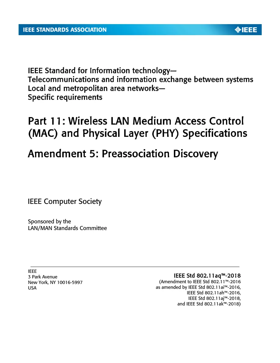 IEEE 802.11aq-2018 pdf