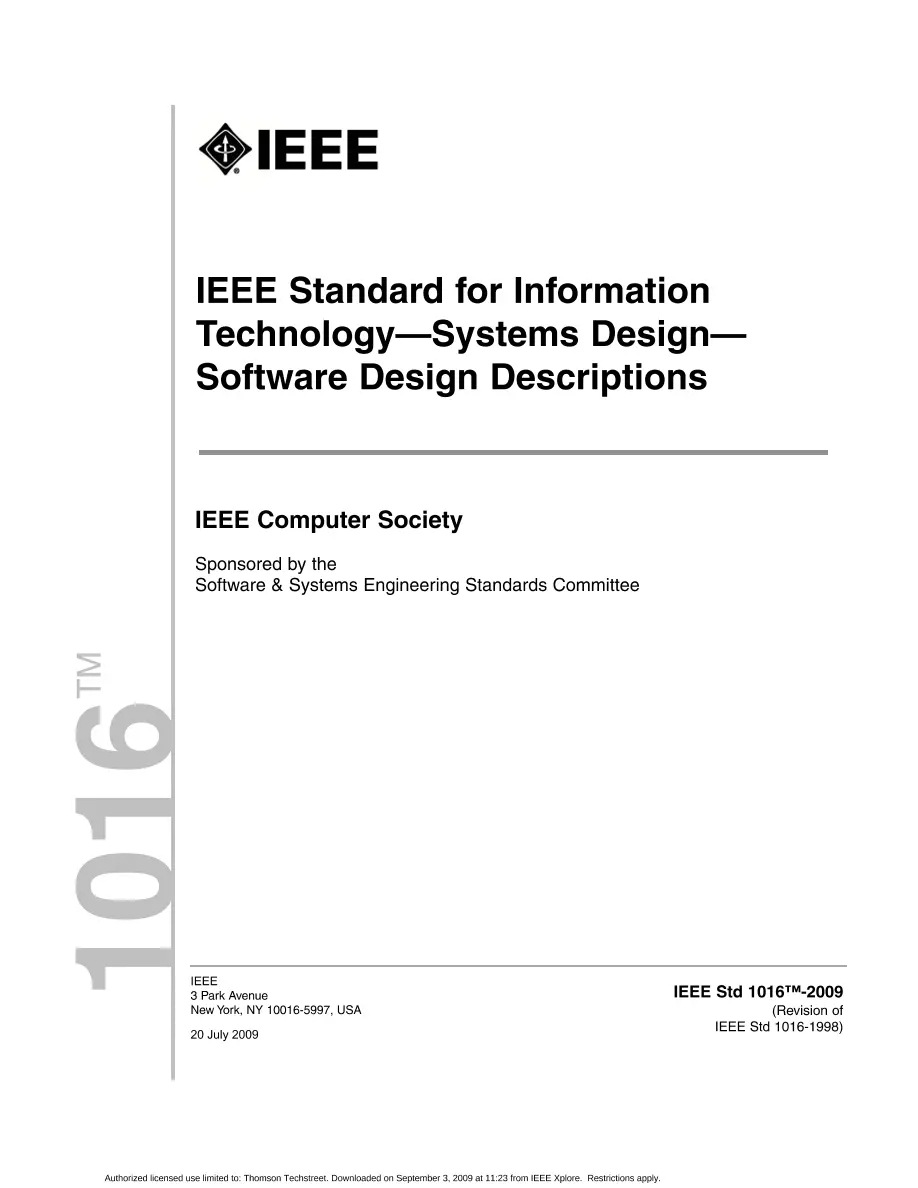 IEEE 1016-2009 pdf