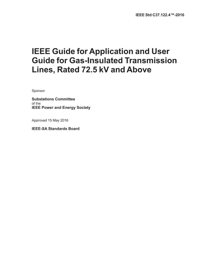 IEEE C37.122.4-2016 pdf