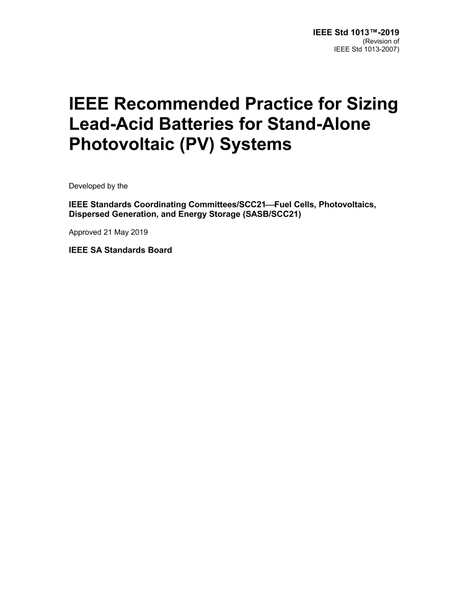 IEEE 1013-2019 pdf