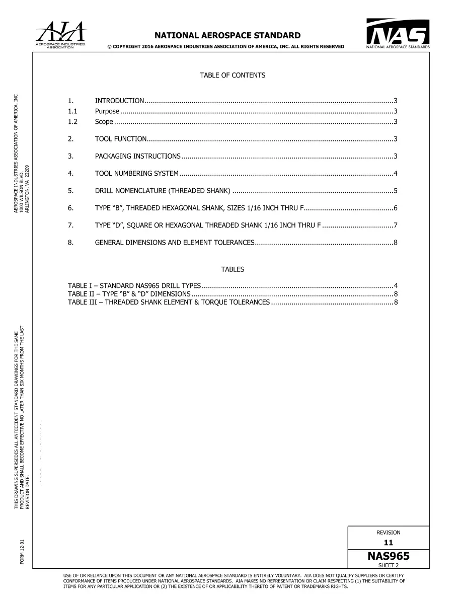 AIA NAS965 pdf