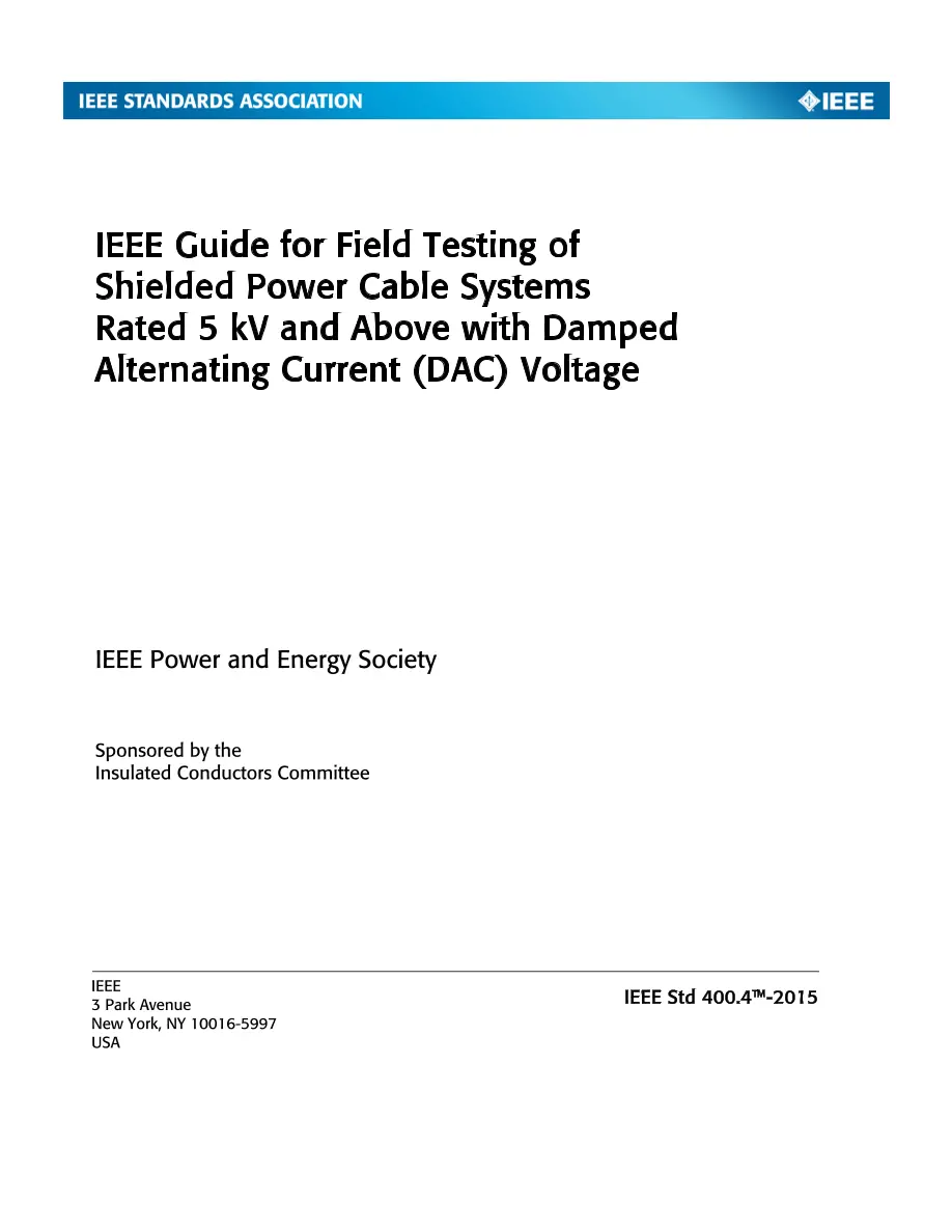 IEEE 400.4-2015 pdf