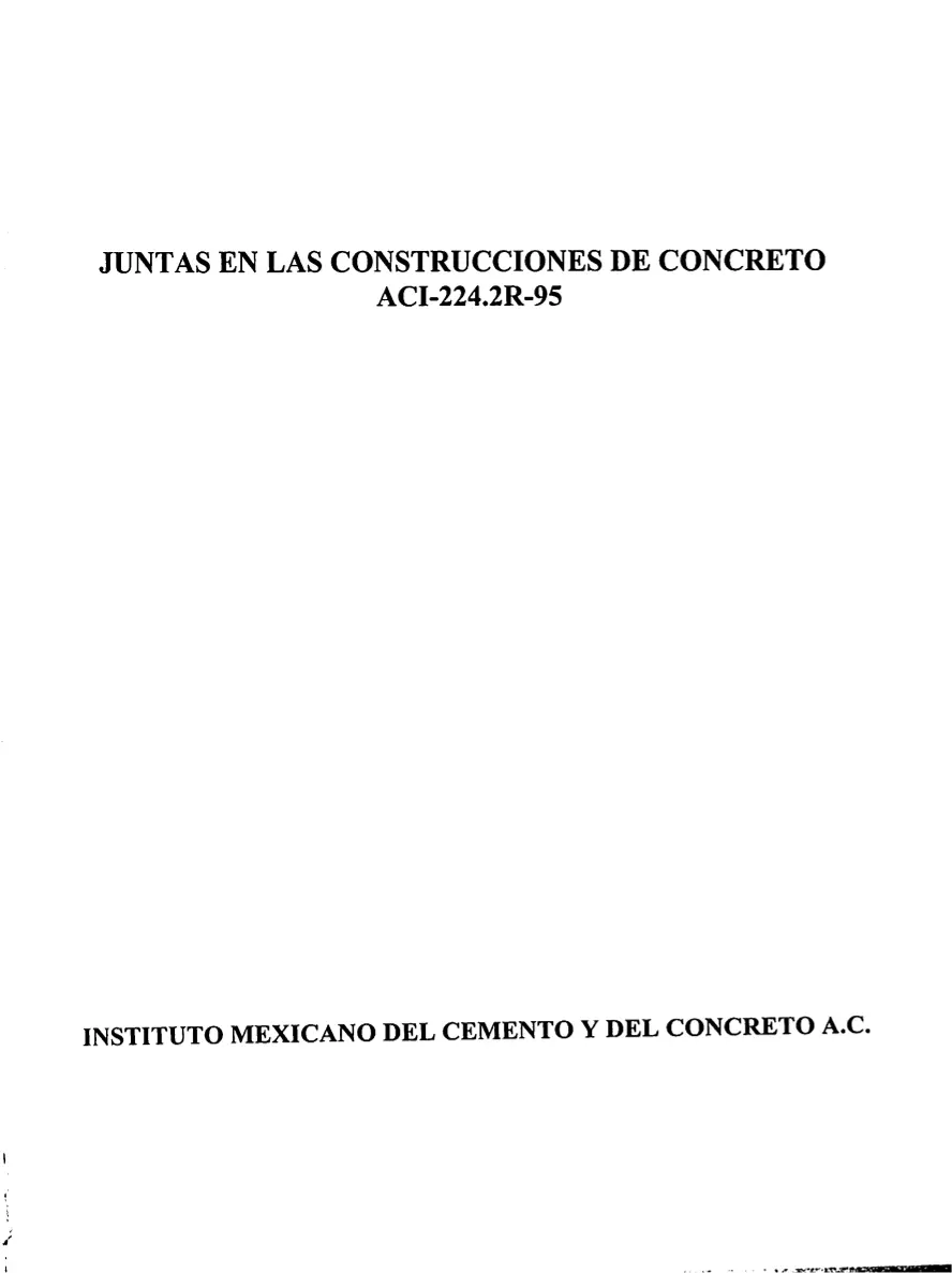 ACI 224.3RS-95 pdf