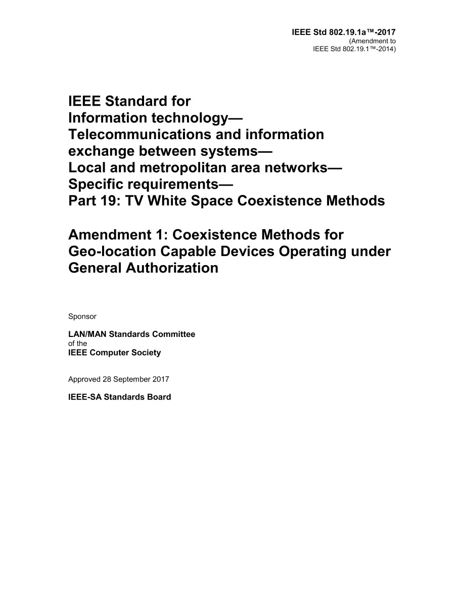 IEEE 802.19.1a-2017 pdf