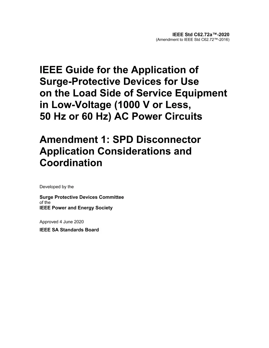 IEEE C62.72a-2020 pdf