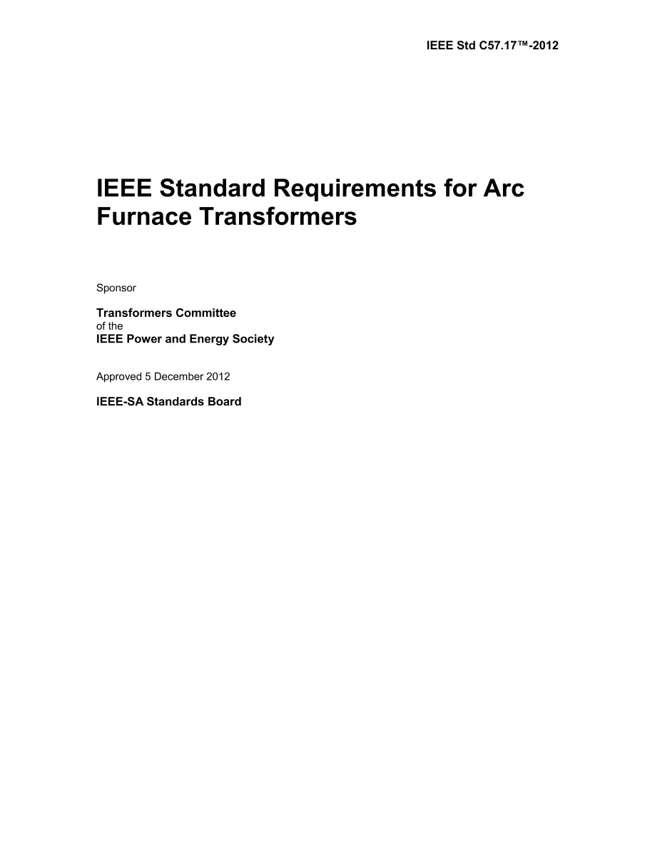 IEEE C57.17-2012 pdf