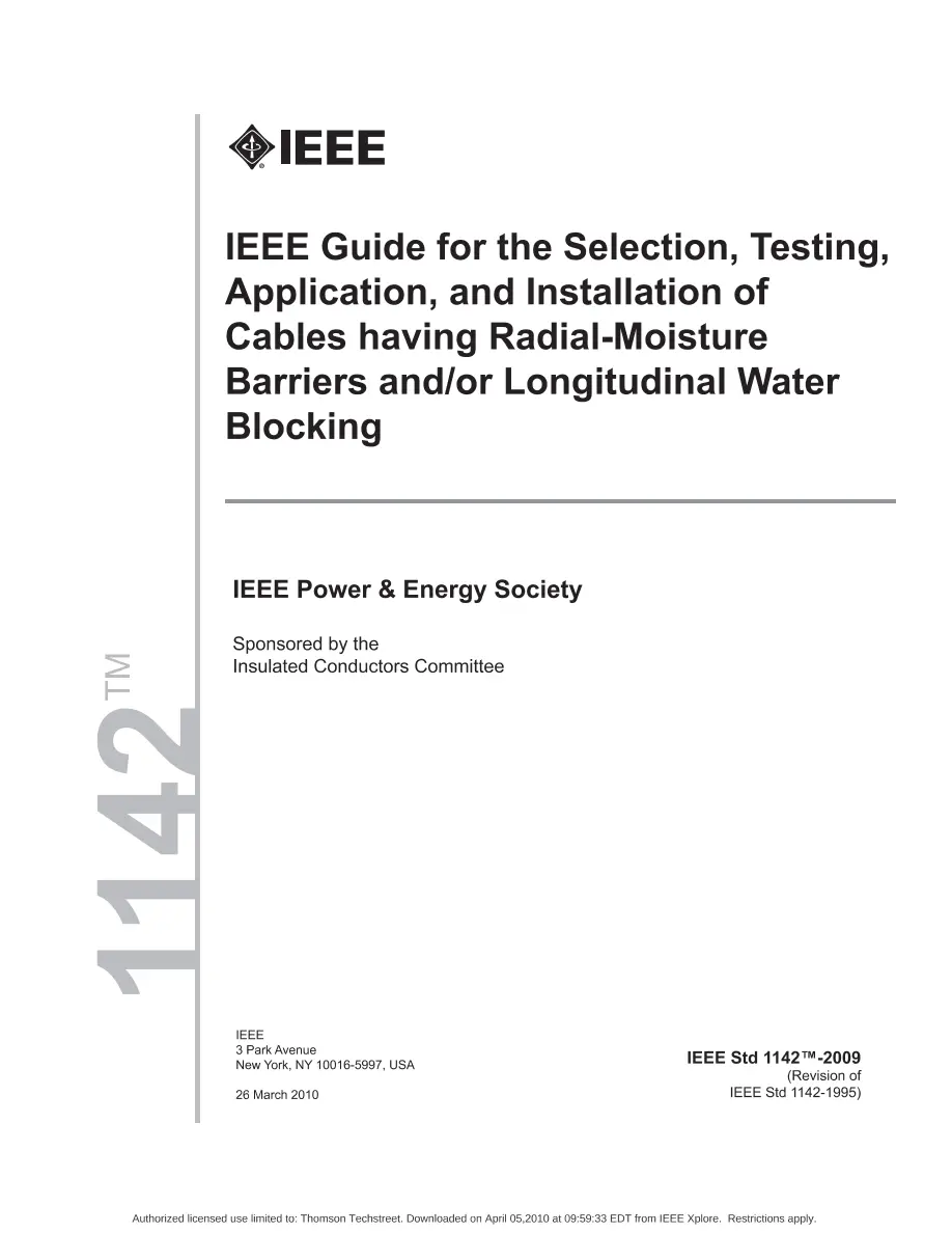 IEEE 1142-2009 pdf