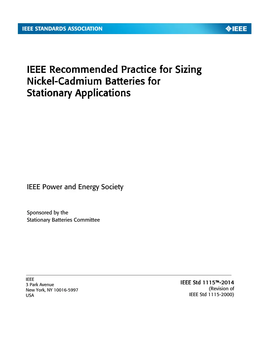 IEEE 1115-2014 pdf