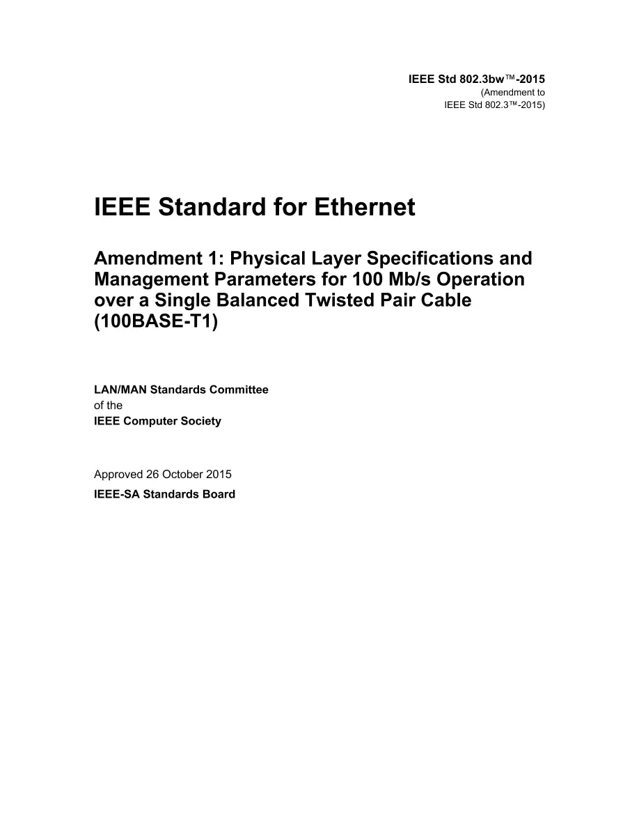 IEEE 802.3bw-2015 pdf