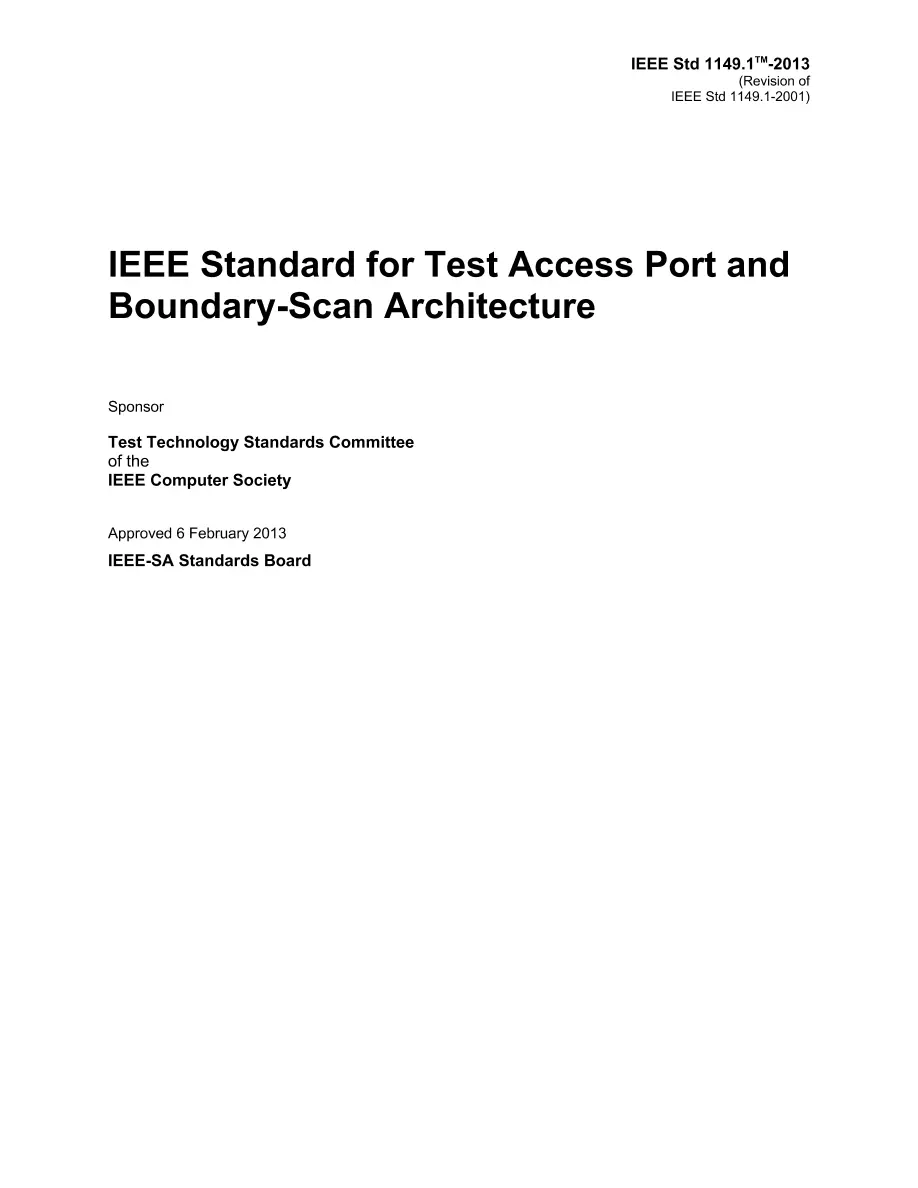 IEEE 1149.1-2013 pdf