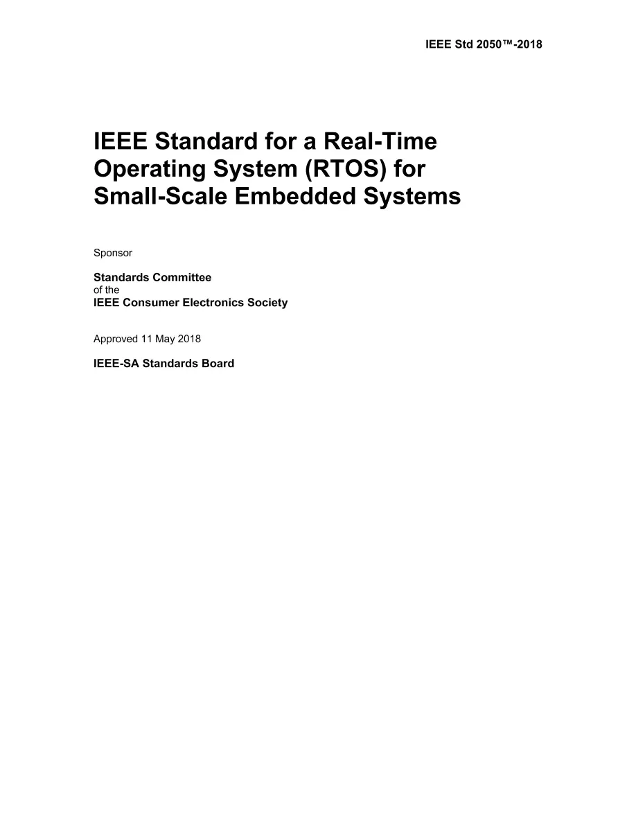 IEEE 2050-2018 pdf