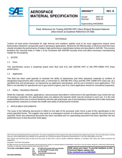 SAE AMS3085B pdf